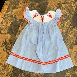 Toddler smocked dress